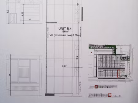 bien professionnel à louer à kalken € 1.375 (lddvi) - patrick heirwegh | zimmo