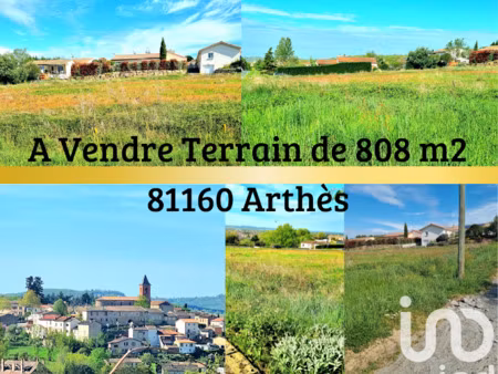 vente terrain 808 m² à albi (81000)  61 700 €