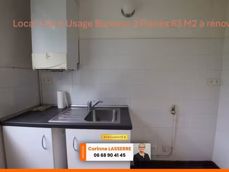 vente locaux professionnels 63 m² à gien (45500)  35 000 €