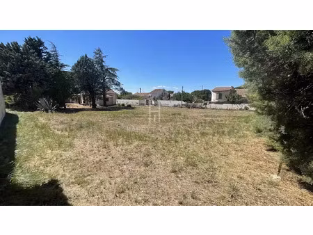 vente terrain à batir 460 m² à fontvieille (13990)  215 000 €