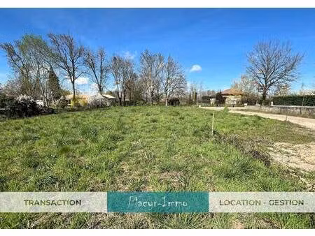 terrain à vendre
