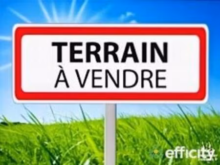 terrain constructible viabilisé à vendre