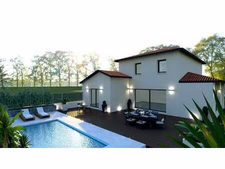 terrain avec maison neuve à vendre