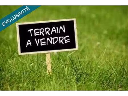 terrain constructible à vendre