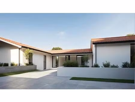 terrain avec maison neuve à vendre