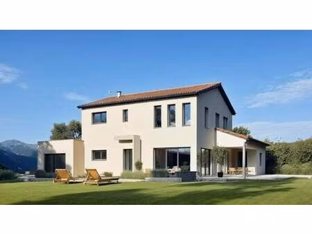 terrain avec maison neuve à vendre