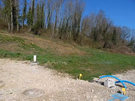 terrain constructible viabilisé à vendre