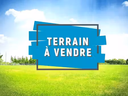 terrain à vendre