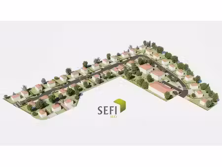 terrain constructible viabilisé à vendre