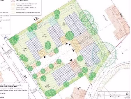 terrain constructible à vendre