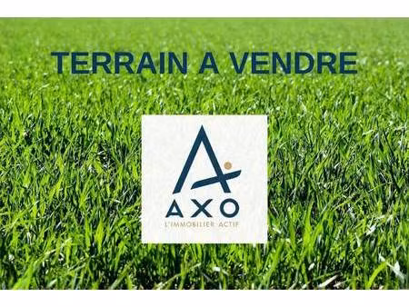 terrain constructible viabilisé à vendre