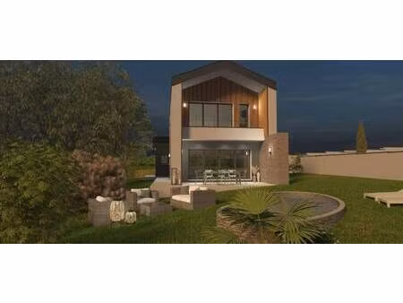 terrain avec maison neuve à vendre