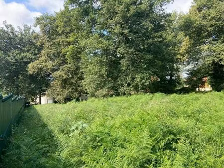 terrain constructible à vendre