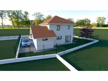 terrain avec maison neuve à vendre