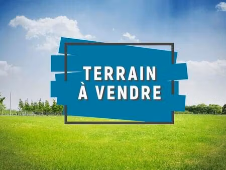 terrain constructible à vendre
