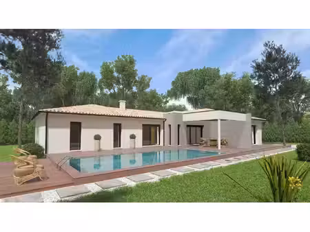 terrain avec maison neuf à vendre