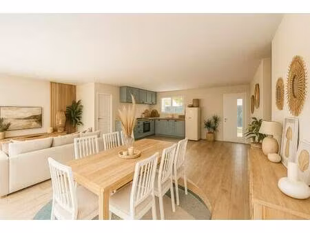 terrain avec maison neuve à vendre