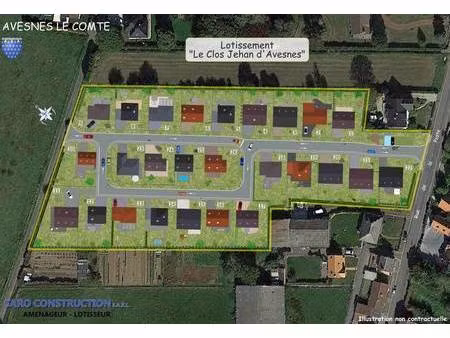 terrain constructible à vendre