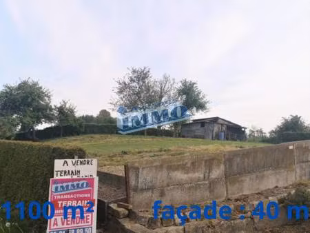 terrain constructible à vendre