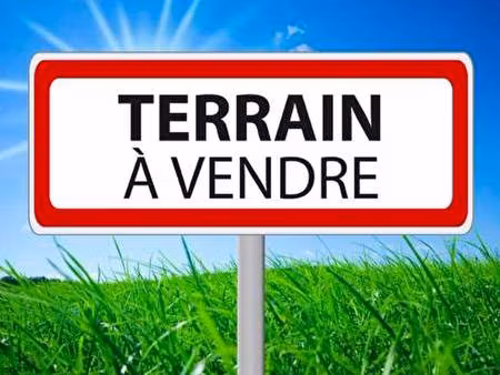 terrain constructible à vendre