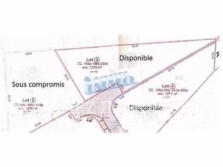 terrain à vendre