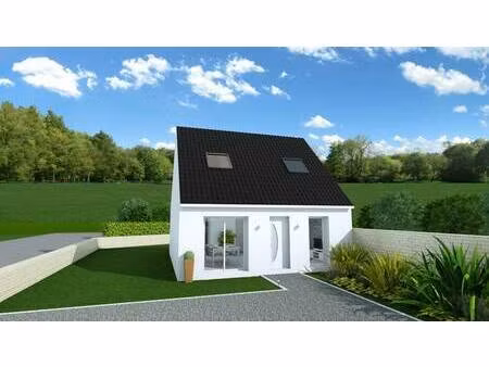 terrain avec maison neuve à vendre