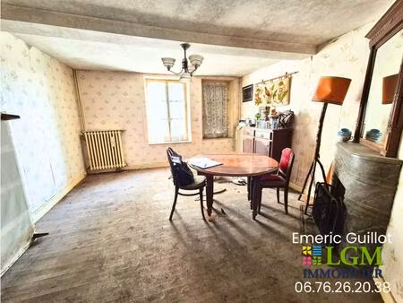 maison de 74 m² à rénover entièrement – garage – 50 mètres commerces - oucques la nouvelle