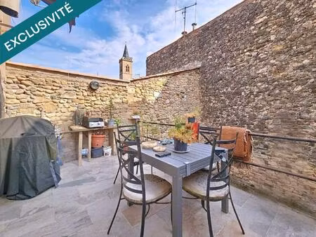 maison de village avec cour  terrasse et garage