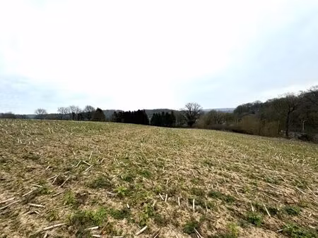 magnifique terrain sur les hauteurs de presles