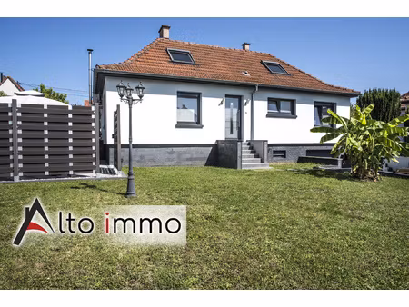 maison de plain-pied de 95 m2 (134m2 au sol)  construite en