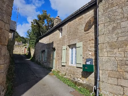 maison en pierre sous ardoise de 75m² environ 3 pieces terasse de 9m² environ l'arriere de