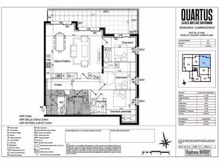 appartement de 4 pièces de luxe en vente à le touquet-paris-plage  france