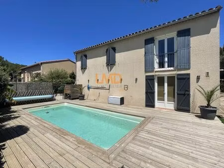 villa 4 faces plain pied 114 m2 avec piscine