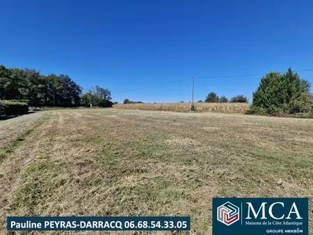 vente terrain 1957 m² hagetaubin (64370)