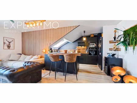 étréchy – f3 lumineux de 76 m² avec terrasse  grandes chambres et parkings