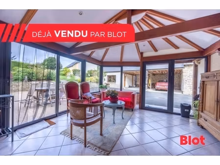vendu en exclusivité - blot dinan - maison de caractère 108m2 à plumaudan