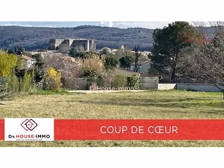 superbe terrain plat 1213 m² avec vue imprenable alba la romaine