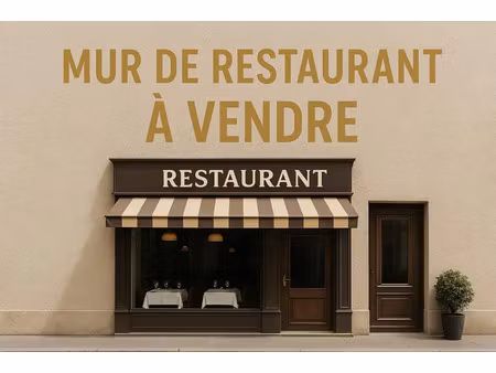 opportunité rare – murs commerciaux loués (restaurant) – suresnes (92)