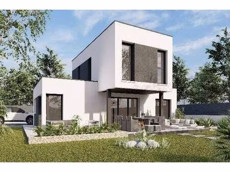 terrain avec maison neuve à vendre