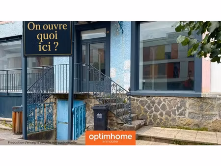 vente locaux professionnels 107 m² à saulxures-sur-moselotte (88290)  77 000 €