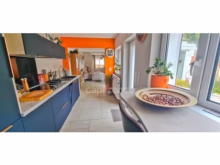 maison à vendre 5 pièces wimereux (62) - 102 m² - garage - 2 terrasses - cave - combles am