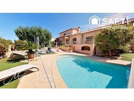 à vendre villa avec’ piscine - à 400 m des plages - saint aygulf (83370)