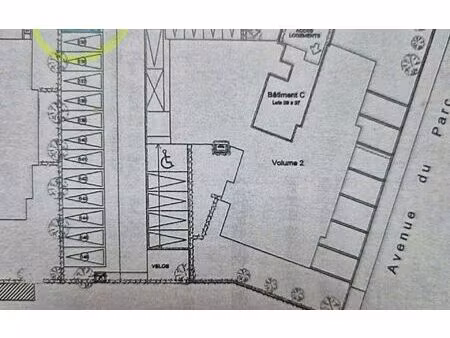 stationnement brunoy 16.5 m² t- à vendre  12 000 €