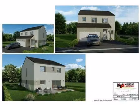 terrain avec maison neuve à vendre