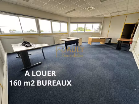 a louer - bureaux - salle de réunion 160 m² - a4 quincy-voisin