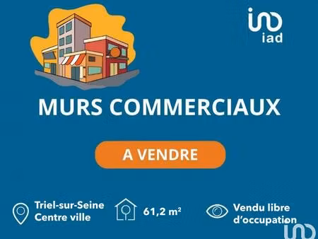 vente murs commerciaux 61 m²