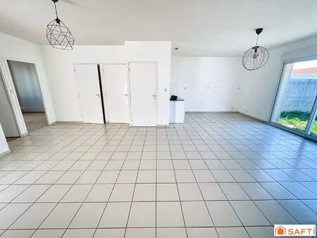 maison de 69m2 avec garage.