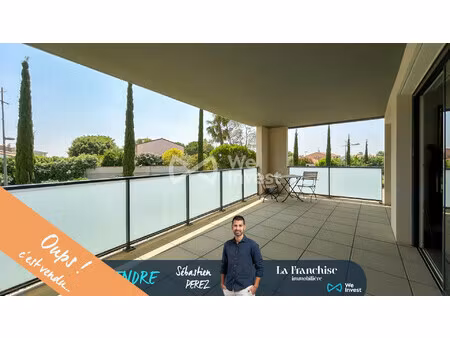 grand appartement t4 sans vis a vis - saint aunes