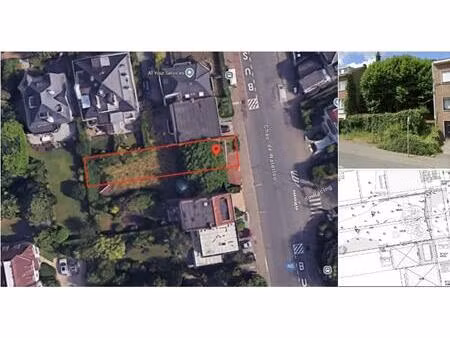 terrain à vendre à chaussée de waterloo 1269 uccle (vbd20149)