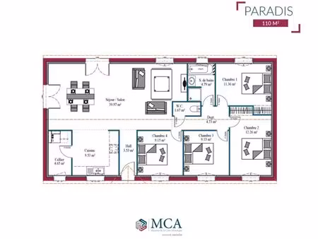 vente maison 6 pièces 110 m² peyrehorade (40300)